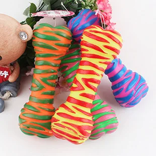 Yiwu factory wholesale pet dog toy double knot knot cotton rope m 23cm 55g can be mixed batch