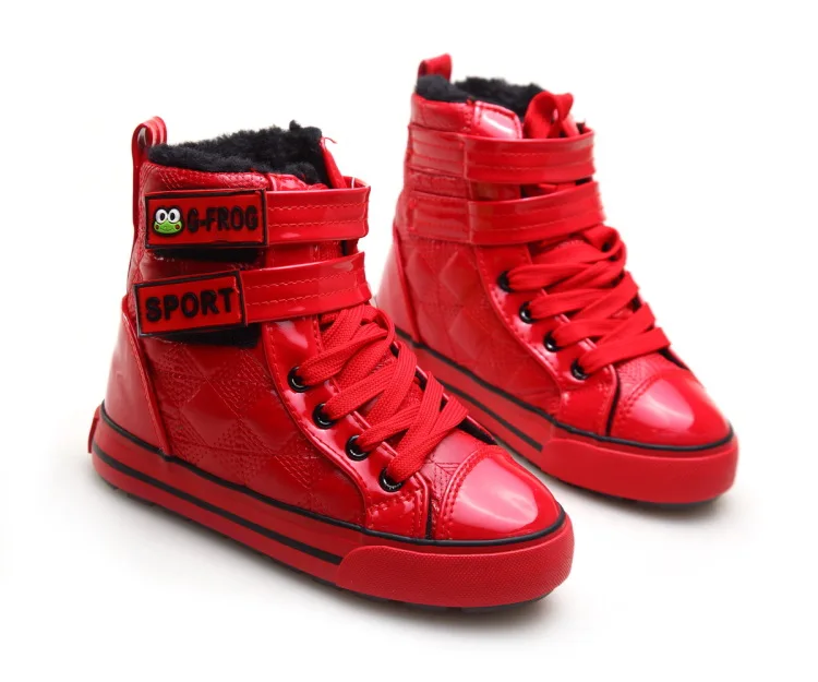 2015 hot sale special offer buckle unisex winter shoes children for leisure in warm fashion boot 25-29 code 89051