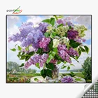 GF2983 paintboy abstract flower design diamond painting for wall art decor