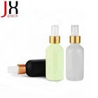 1oz 2oz 4oz 15 ml 30 ml 60 ml 120 ml colored white blue essential oil boston round spray pump glass bottles