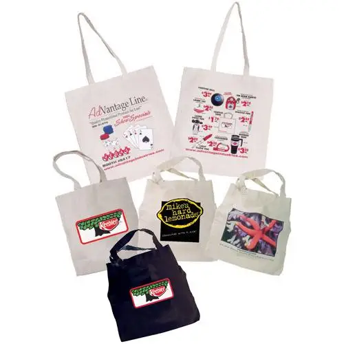 custom printed logo gift canvas cotton bag for shipping
