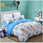 Children Bedding Set ALLBRIGHT Latest Cartoon Children Home Textile Printed 4 Piece Bedding Set 100 Cotton For Home