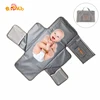 Portable Changing Station with Cushioned Changing Mat For Baby and Wipes Case,Changing Pad Mat
