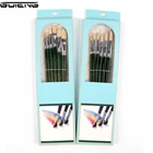 Professional OEM Artistic Wooden Handle Painting Brushes Detailing Oil Painting Brush