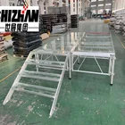 Portable acrylic modular plexiglass wedding stage for sale