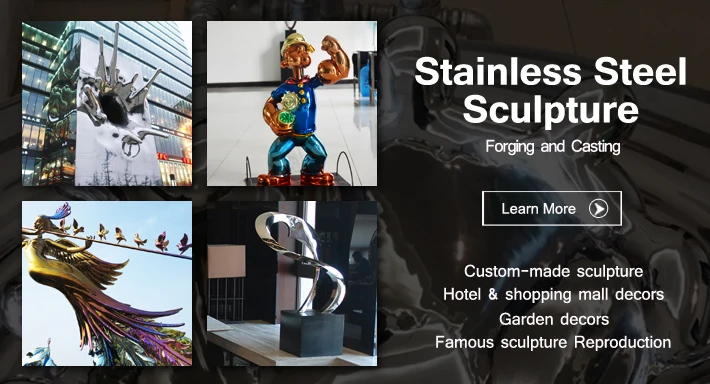 2015 Popular Design Stainless Steel Sculpture manufacturers with great price