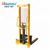 2019 hot sell small manual forklift / hydraulic hand pallet stacker with low price