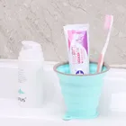 Wholesale Kean 350ml Collapsible Silicone Travel Wash Cup,Travel Toothbrush Cup