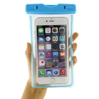 Wholesale hot selling cell phone case luminous pvc waterproof mobile phone case bag for samsung galaxy s4