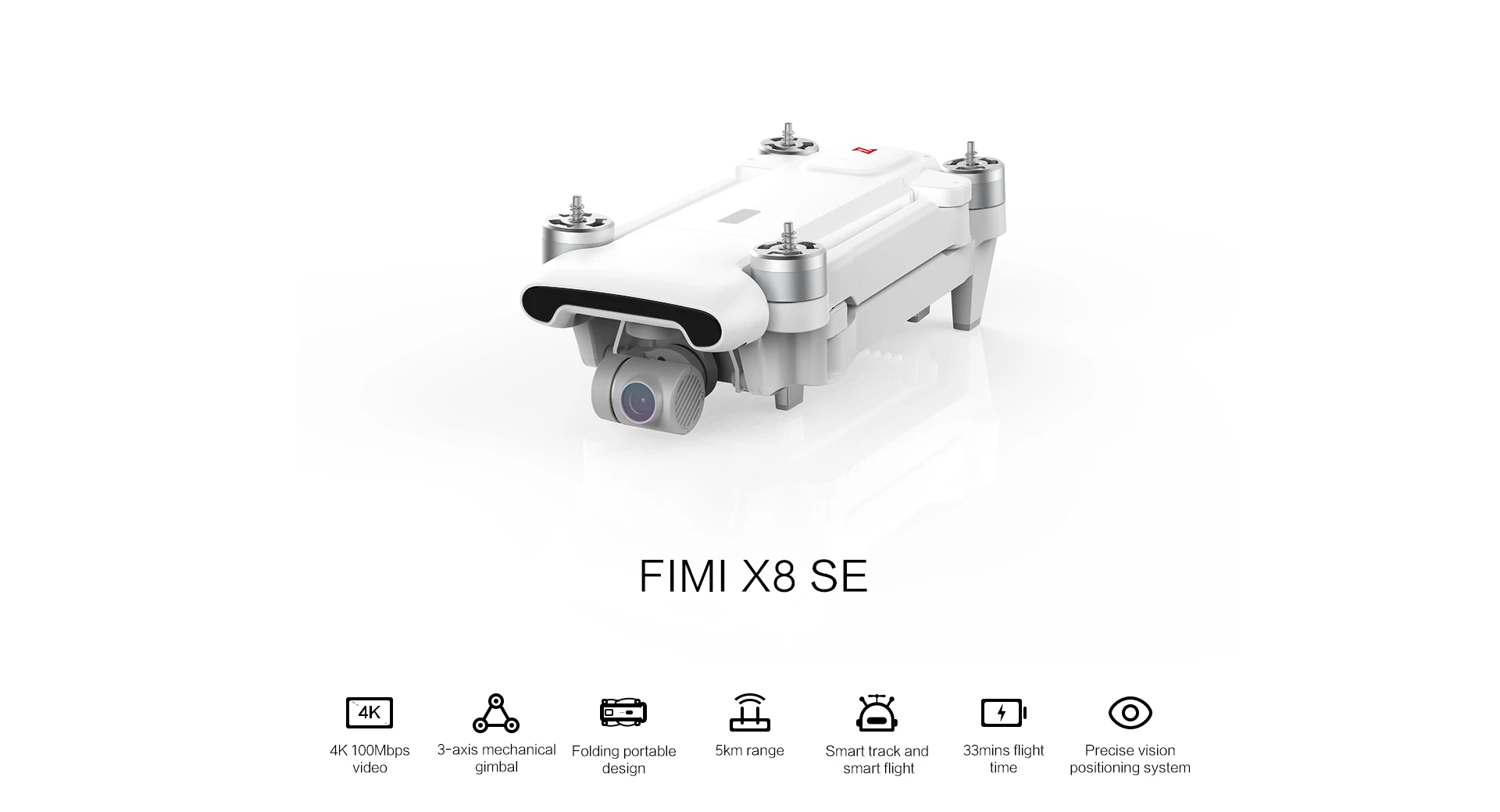 Квадрокоптер Xiaomi Fimi X8 Se Fpv