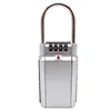 4 Digit Password Safety Outdoor Dial Combination Password Storage Key Padlock Box