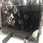Titanium black granite polished slabs for kitchen cabinet countertops