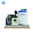 OMT 5Ton Fresh water Flake ice making machine maker with Bitzer Compressor