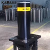 304 stainless steel automatic rising traffic street Cast Iron Safety Road Hydraulic Bollard for Parking Stop