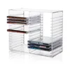Acrylic CD DVD Display Rack/ Shelf/ Stand/Holder Plexiglass CD DVD Case Box