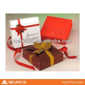 chocolate gift box with ribbon wholesale, box