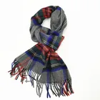 Women hot sale popular design cashmere tassel shawl hijab scarf