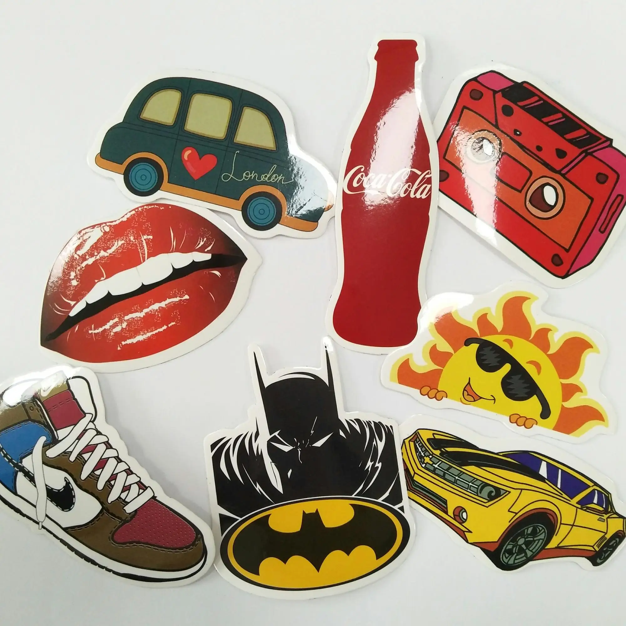custom adhesive birthday gift sticker paper colorful cartoon
