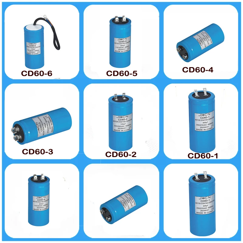 UL、CQC及びセリウムの承認(CBB60、CBB61及びCD60モデル)が付いているJKCNのブランドACモーターコンデンサー仕入れ・メーカー・工場
