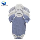 Hot Sell 100% Cotton Soft Customized Newborn Baby Clothes Romper