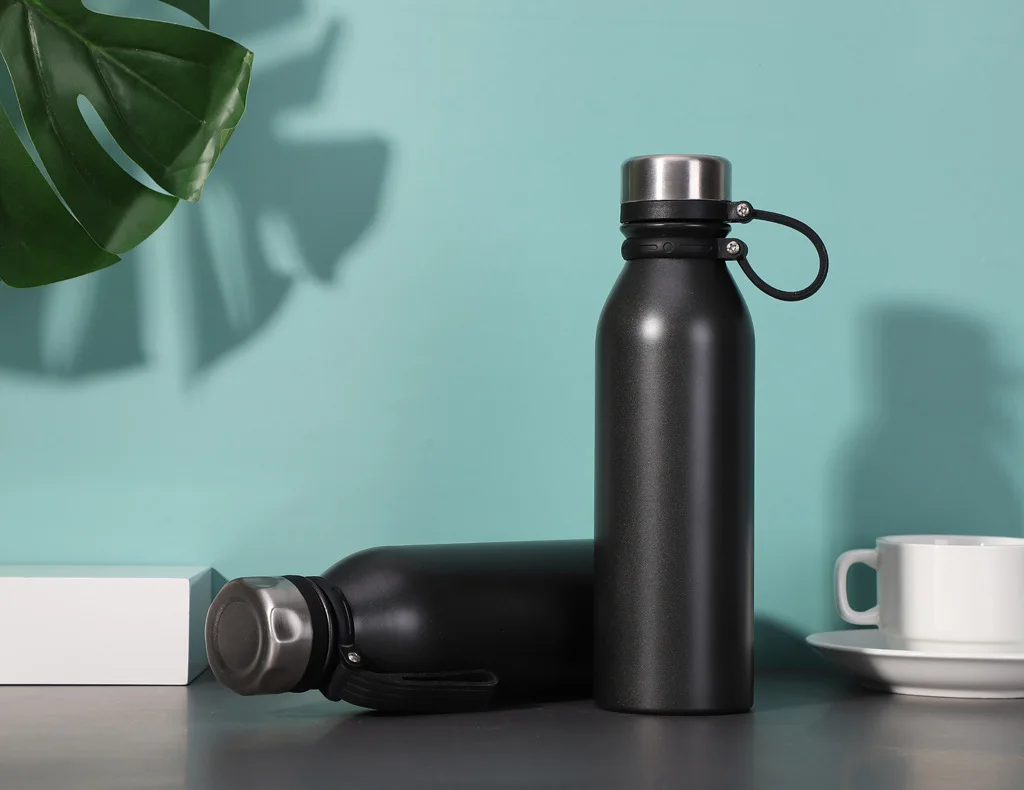 new design bullet stainless steel vacuum flask bottle with screw