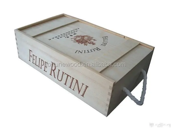 factory sell christmas paulownia wood gift box slid lid