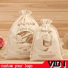 Medium small cotton drawstring bags Pouches For Jewelry, Earrings, Rings, Pendants, Gift