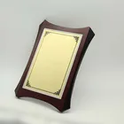 Wholes Sale Cheap Wooden Award Plaque Rectangle Stand Base Crafts