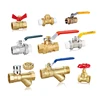 China Supplier High Quality iron / PVC stainless steel / brass ball Valve