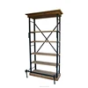 new products industrial furniture iron book shelf