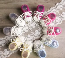 2018 wholesale hello kitty crochet baby shoes on sales