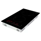 Kitchen Cooker Half Bridge Drive 2 Burners Built-in Smart Induction Hob Plate