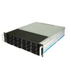 12bays rack case hotswap server case 2U 550depth rackmount chassis with standard 2u 600W power supply