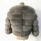 Fox Coat Fox Fur Coat SF0418 Fashion Style Real Fox Fur Short Coat Women Fox Fur Coat
