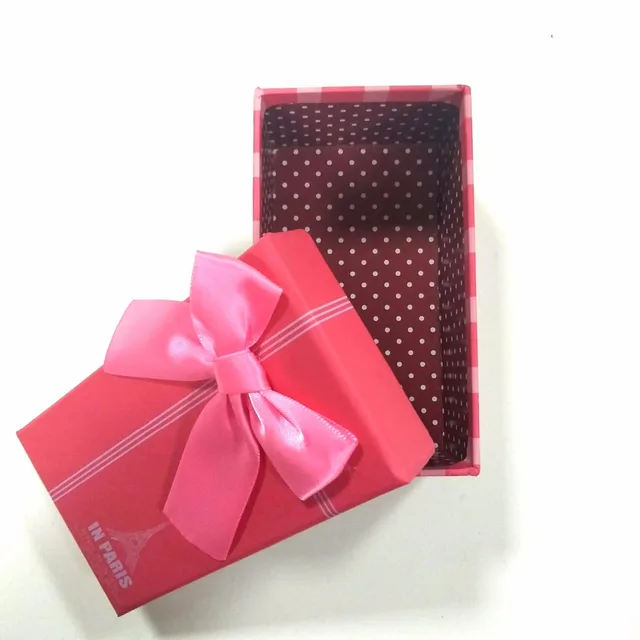 pink printing cardboard gift box