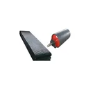 Diamond drum rubber lagging sheet roll for conveyor system