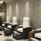 custom salon furniture pedicure chair bench modern pedicure chair with adjustable footrest