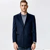 New design 60% wool blue suit pant men winter coats from garment factory