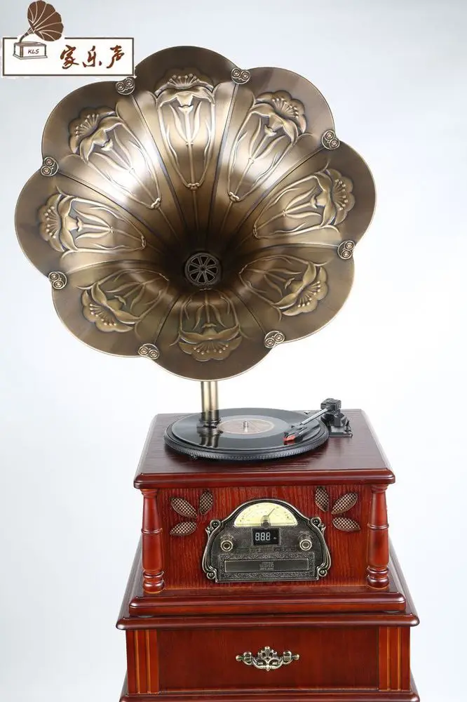 Manufacturers shipping gramophone vinyl Machine Music Bo Retro phonograph sound Home Furnishing crafts gifts