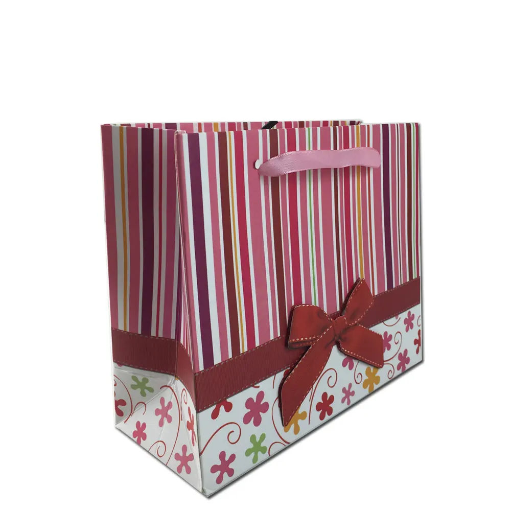 packaging bags eco-friendly attractive paper bag with handle