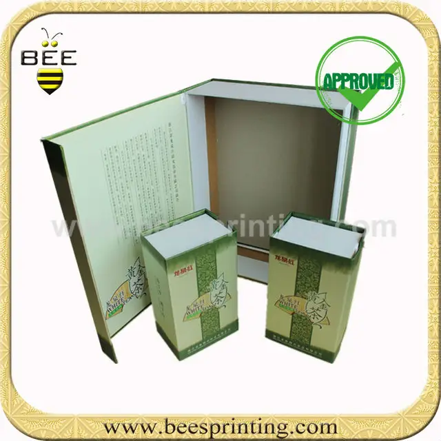 shipping green tea gift box fancy gift box gift box with handle