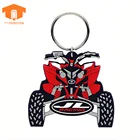 Detachable luxury car electronic turbo keychain