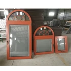 Factory customized aluminium awning window custom new style triple glazed casement windows