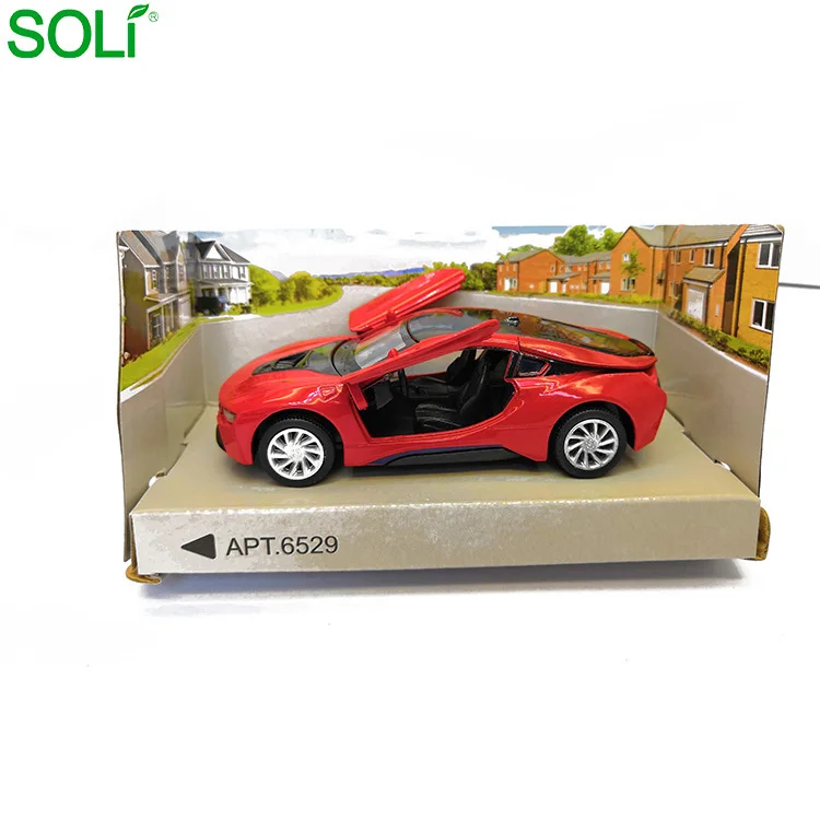 promotional 1:43 pull back alloy car toy for kids diecast car