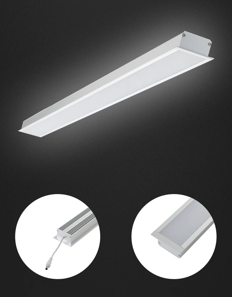 Led Ceiling Lights Item Type Led Recessed Linear Lamp Buy Led