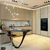Modern cost-effective high grade l sharp lacquer kitchen cabinets