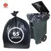 Plastic Custom Printed 13 55 Gallon Gold Compostable Trash Bag Biodegradable Hospital Garbage Bags