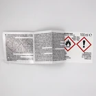 top quality adhesive packing sticker custom printing private label