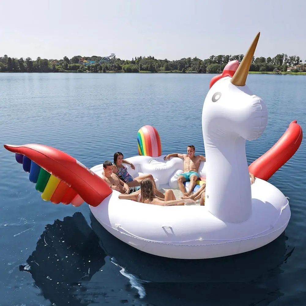 6 person inflatable unicorn