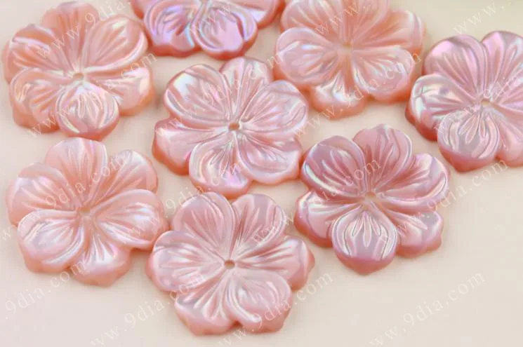 Cheap Price Mother of Pearl Shell Bead Craft Shell Flower
